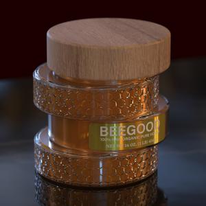 طراحی ظرف عسل و لیبل برند BEEGOOD
