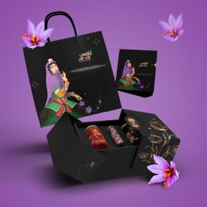 Designing the export packaging of saffron brand Fanoos Al-Ahlam