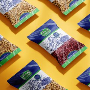 Nildasht beans packaging design