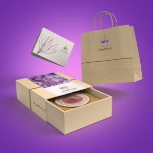 Packaging design of Kourosh saffron 