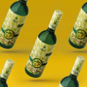 Olive oil packaging design
